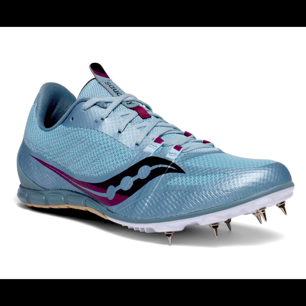 Long Distance Saucony track spikes